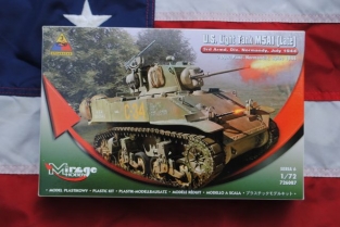 Mirage Hobby 726087 U.S.Light Tank Stuart M5A1 